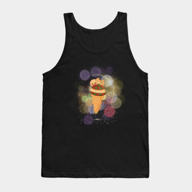 Ice cream lover Tank Top by Funtomass